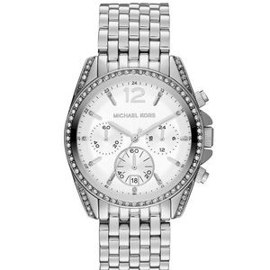 Michael Kors Silver Pressley watch